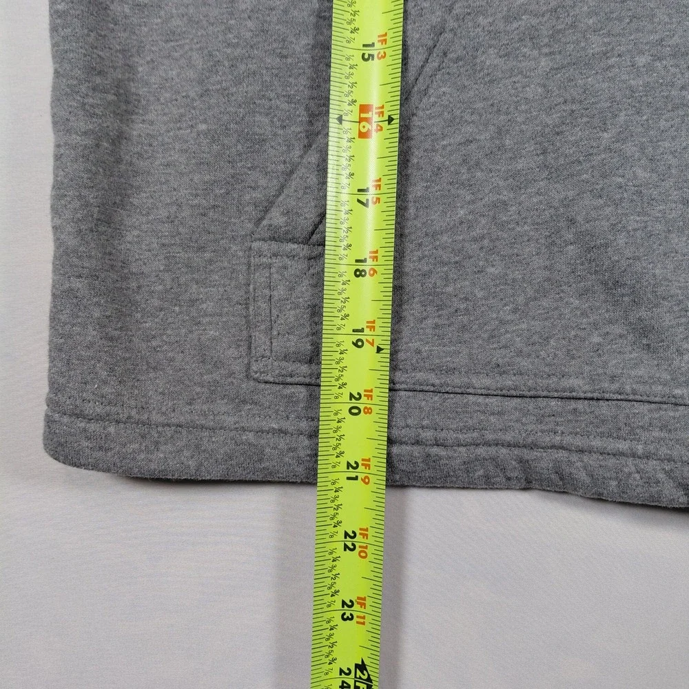 Nike Green Bay‎ Packers Womens XS Gray Fleece Crop Hoodie NFL Team Apparel